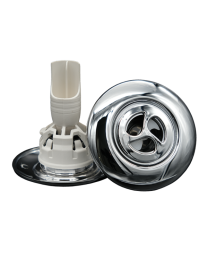 Trio Pulse Jet-Chrome E-2026-CH - Spa Spare Part
