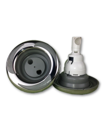 LA Spas Stainless Steel Power Storm Pulse jet with Logo LA-PL-40068SS - Spa Spare Part