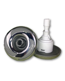 LA Spas Stainless Steel Mini Storm Directional with logo LA-PL-40225SS - Spa Spare Part