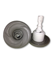 LA Spas Grey Mini Storm Roto Jet with Logo LA-PL-40236 - Spa Spare Part