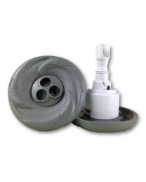 LA Spas Grey Mini Storm Massage with Logo LA-PL-40279 - Spa Spare Part