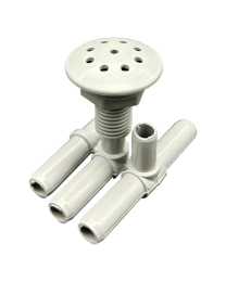 Waterway Multibody Air Injector - Grey WW-670-2607 - Spa Spare Part