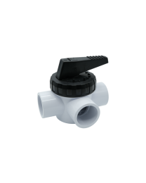 40mm 3-Way Valve SS-4030 - Spa Spare Part
