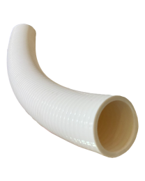 50mm White PVC Flexi Pipe - 3m Roll P50MMFLEX-3M - Spa Spare Part