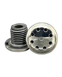 Rising Dragon Multi-flow Air Injector Stainless and Black RD-611-1041S - Spa Spare Part
