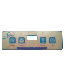 Balboa(Signature Spas) VL401(B,J,T,L) Overlay B-SCOL0012* - Spa Spare Part