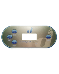 Balboa(Designer Spas) VL406T(J,J,L,T) Overlay B-SCOL0013* - Spa Spare Part