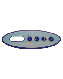 Balboa(Bullfrog Spas) VL200 4 Button Overlay B-SCOL0022* - Spa Spare Part