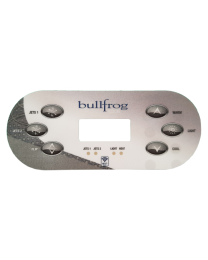 Balboa(Bullfrog Spas) TP600(J,J) Overlay B-SCOL0023* - Spa Spare Part
