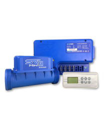 Spanet SV Mini 1-1.5kw(10amp) Controller, 1.5kw Heater and Rectangle Touchpad SN-SVM1-15R - Spa Spare Part