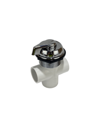 Balboa/Hydroair 1" 3 Way Diverter - Chrome B-11-4020PC - Spa Spare Part