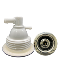 Axiom 120 Spa Jet Graphite/Stainless Steel E-2877-SS - Spa Spare Part