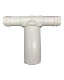 Tee Barb 19mm x 25mm Spg Long E-3261 - Spa Spare Part