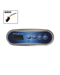 Balboa TP200W Touchpad and Overlay (W,C,L,J) B-57283 - Spa Spare Part