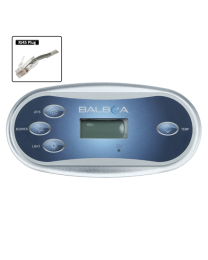 Balboa VL406T Touchpad and Overlay B-55349 - Spa Spare Part