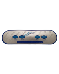 Balboa(Signature Spas) AX40(J,J,J,J) Overlay B-SCOL0008 - Spa Spare Part