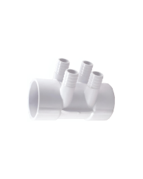 CMP 50mm 4 Port Water Manifold (Slip/Slip) C-21027-200-100 - Spa Spare Part