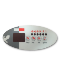 OVERLAY: Gecko TSC-9/K-9(P,P,L,T) G-9916-100186 - Spa Spare Part