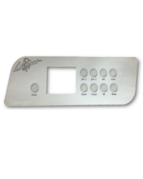 OVERLAY: K-72(Old) 9 Button LA-PL-49556 - Spa Spare Part