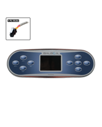 Balboa TP800 Touchpad and Overlay B-57241 - Spa Spare Part
