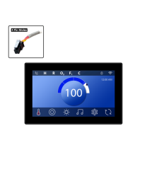 Balboa SpaTouch ST3+ Touchscreen Touchpad B-57257 - Spa Spare Part