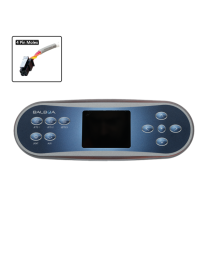 Balboa TP700 Touchpad and  Overlay(3 Jets) B-57280 - Spa Spare Part