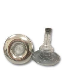 Rising Dragon 3" Directional Jet S/Steel and Grey(Clear) RD-203-3717DS - Spa Spare Part