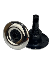 Rising Dragon 3" Directional Jet Stainless Steel and Black RD-203-3711S - Spa Spare Part