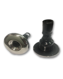 Rising Dragon 2.25" Directional Jet Stainless Steel and Black RD-223-2311S - Spa Spare Part