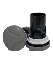 Rising Dragon 1" Air Control Delta Face - Grey RD-601-2040-7 - Spa Spare Part