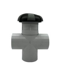 CMP 2"(50mm) 3way Crown Top Diverter - NON-S/Steel C-25048-827-000 - Spa Spare Part