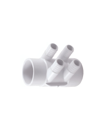 CMP 50mm 4 Port Water Manifold (Slip/Spg) C-21027-000-100 - Spa Spare Part