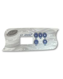 OVERLAY: K-71 5 Button(2pump) LA-PL-49535-05 - Spa Spare Part