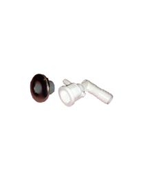 Pentair Euro Fixed Cyclone (Elbow Barb) Stainless Steel B-940141WW - Spa Spare Part