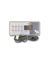 Gecko TSC-8 / K-8 Touch Pad With Overlay 8 Button for Spa Controller G-0200-007072 - Spa Spare Part