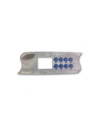 LA Spas K-72 8 Button Overlay(3 Pumps) for Spa Controller LA-49558-09 - Spa Spare Part