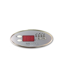 Davey Spa-Quip SP600/601 Oval Touch Pad and Overlay for Spa Controller Q71093-03SP61 - Spa Spare Part
