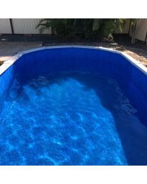 Abgal Oval Pool Liner Suitable For Classic Pools - Deep End Dish Style