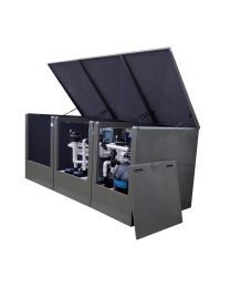 Acoustic Box 3156mm Wide Soundproof Pump and Filter Cover / Enclosure