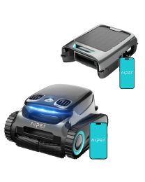 Aiper Scuba S1 Pro Cordless Pool Cleaner (2025 Upgraded) and Surfer S2 Solar Power Cordless Pool Skimmer Bundle