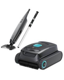 Aiper Scuba SL Cordless Pool Cleaner and Pilot X1 Rechargeable Handheld Pool & Spa Vacuum Bundle