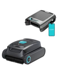 Aiper Scuba SL Cordless Pool Cleaner and Surfer S2 Solar Power Cordless Pool Skimmer Bundle