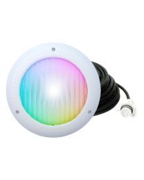 Aqua-Quip QC Series 1 x Multi-Colour LED Pool Light w/ Concrete Mounting Kit, 20M Cable and Plug Kit