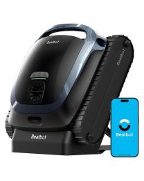 Beatbot AquaSense 2 3-in-1 Cordless Robotic Pool Cleaner w/ Double-Pass Waterline Scrubbing, Smart Water Surface Parking & One-Touch App Retrieval. Floor, Walls, Waterline