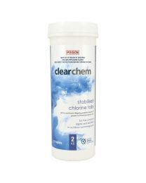Clearchem Stabilised Chlorine Tabs Tri-Chlor 2kg - Pool Chemical (DG)