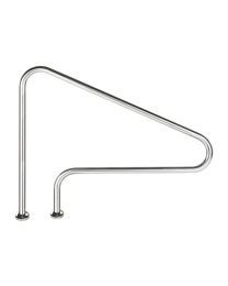 S.R. Smith Deck Mounted Stair Rail (Single) Flanged - Pool Rails