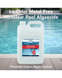 Lo-Chlor Metal Free Miraclear Pool Algaecide 5L - Pool Chemical