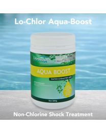Lo-Chlor Aqua-Boost Non-Chlorine Shock Treatment 500g – Pool and Spa Chemical (DG)