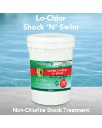 Lo-Chlor Shock 'N' Swim Non-Chlorine Shock Treatment 20kg – Pool and Spa Chemical (DG)