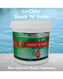 Lo-Chlor Shock 'N' Swim Non-Chlorine Shock Treatment 5kg – Pool and Spa Chemical (DG)